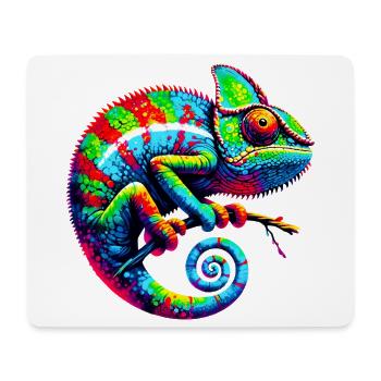 Chameleon - Mouse Pad (horizontal) - white - Front