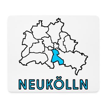 NEUKÖLLN, Stadtteil von Berlin - Mousepad (Querformat) - Weiß - Vorne