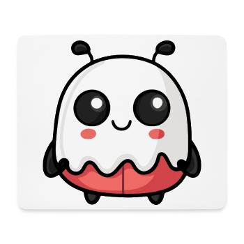 Ladybug Halloween Ghost - Mouse Pad (horizontal) - white - Front