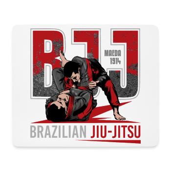 Brasilianische Jiu-Jitsu-Kampfkünste - Mousepad (Querformat) - Weiß - Vorne