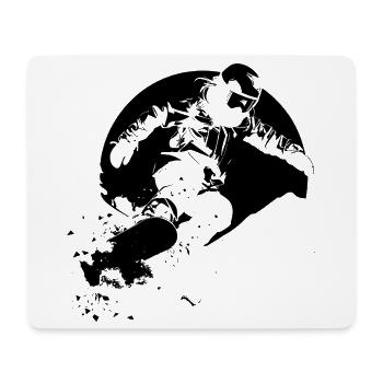 Snowboarders - Mouse Pad (horizontal) - white - Front