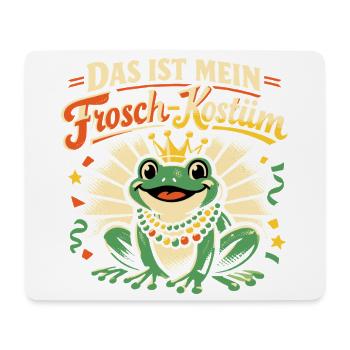 Voici mon costume de grenouille - Tapis de souris (format paysage) - blanc - Devant