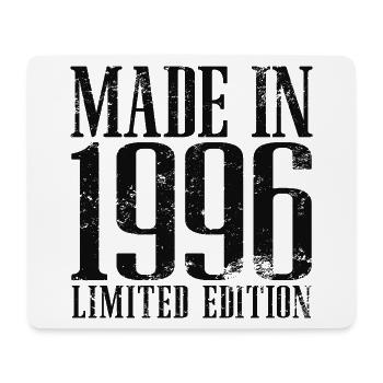 Cadeau d’anniversaire vintage vintage fabriqué en 1996 - Tapis de souris (format paysage) - blanc - Devant