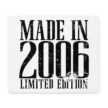 2006 Jahrgang Geburtstag Vintage Retro Geschenk - Mousepad (Querformat) - Weiß - Vorne
