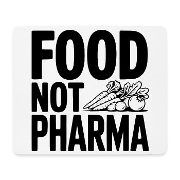 Alimentaire, pas pharmaceutique - Tapis de souris (format paysage) - blanc - Devant