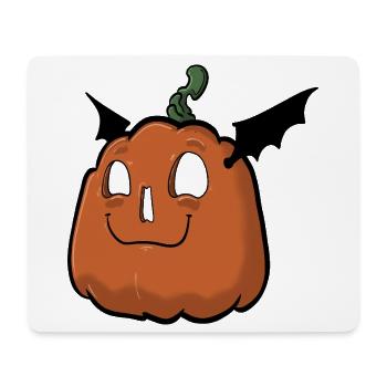 Happy pumpkin face - Mouse Pad (horizontal) - white - Front