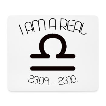 SCALE SIGN - Mouse Pad (horizontal) - white - Front