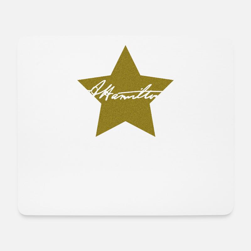 Alexander Hamilton Tee Saying "Those Who Stand - Mouse Pad (horizontal) - white