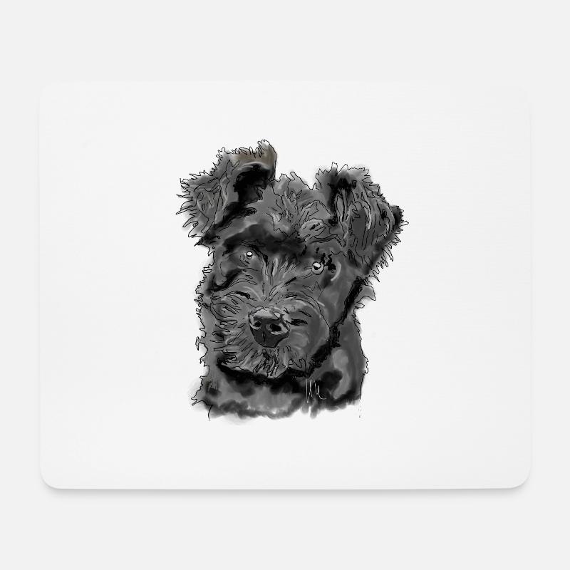 Pumi - Mouse Pad (horizontal) - white