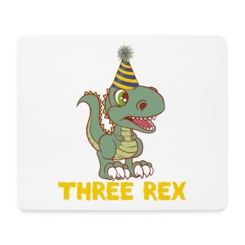 Great Kid Birthday Shirt For Their Dinosaur - Mouse Pad (horizontal) - white - Front