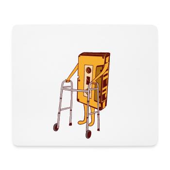 Retro 80's Design Old-fashion 80's Design Saying - Mouse Pad (horizontal) - white - Front