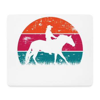 Life Is Better With Horses Design Horsing Shirt - Mouse Pad (horizontal) - white - Front
