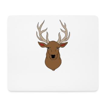 Cool Oh Deer Shooting Tee For Hunters Hunt Is - Mouse Pad (horizontal) - white - Front