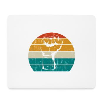 Victory Freedom Diversity Rights Justice Equality - Tapis de souris (format paysage) - blanc - Devant