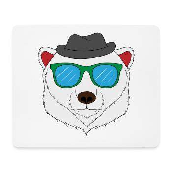 Perfect Gift For Polar Bear Fan T-shirt Design - Mouse Pad (horizontal) - white - Front