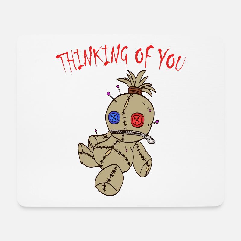 Thinking Of You Depression Kills Raise Awareness - Mousepad (Querformat) - Weiß