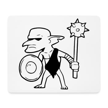 Goblin - Mouse Pad (horizontal) - white - Front
