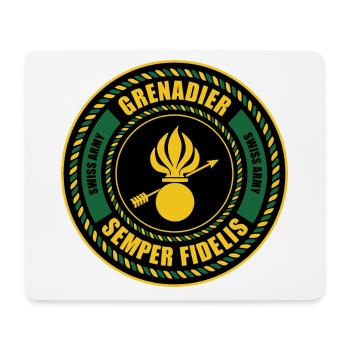 Grenadier - Mousepad (Querformat) - Weiß - Vorne