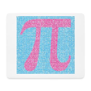 Pi Number - Mouse Pad (horizontal) - white - Front