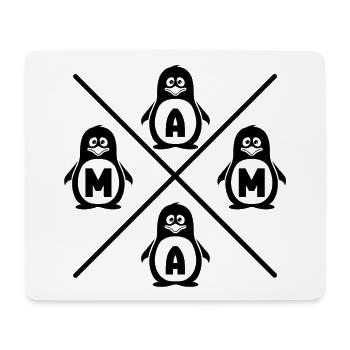 Mama - Mousepad (Querformat) - Weiß - Vorne