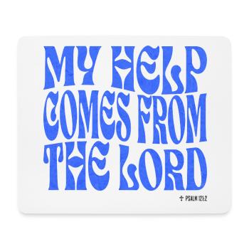 Christentum Christlicher Bibelvers - Mousepad (Querformat) - Weiß - Vorne