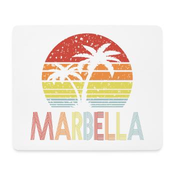 Marbella - Mouse Pad (horizontal) - white - Front