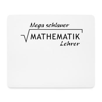Mathe Lehrer - Mousepad (Querformat) - Weiß - Vorne