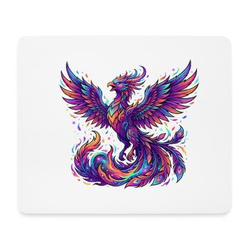 Phoenix in Color - Mouse Pad (horizontal) - white - Front