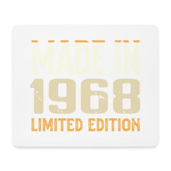 Cadeau Anniversaire 1968 Génial Depuis 1968 Retro - Tapis de souris (format paysage) - blanc - Devant