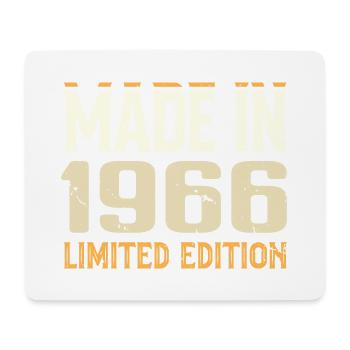 Tolles Geschenk zum Jubiläum von 1966 von 1966 Retro - Mousepad (Querformat) - Weiß - Vorne