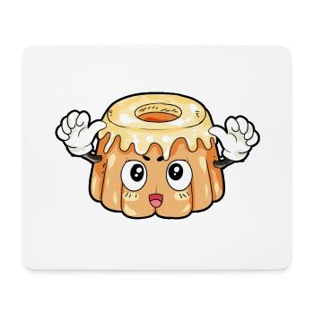 Pudding Essen Feinschmecker Geschenk - Mousepad (Querformat) - Weiß - Vorne