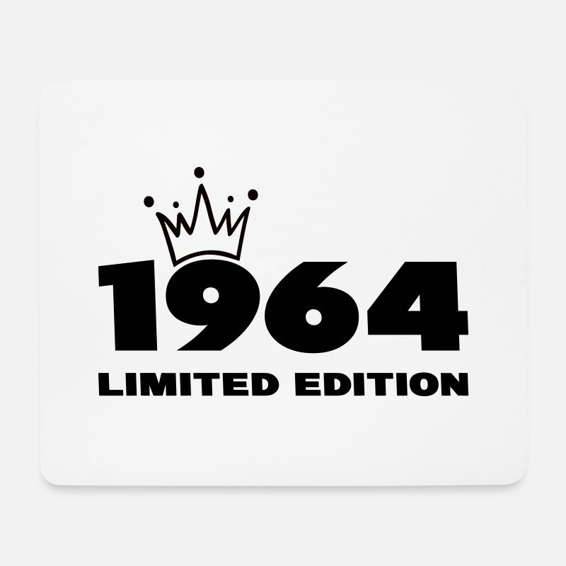 1964 limited edition - Mousepad (Querformat) - Weiß