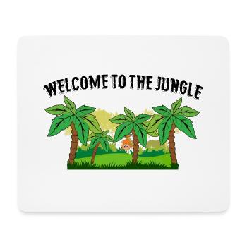 Welcome to the Jungle - Mouse Pad (horizontal) - white - Front