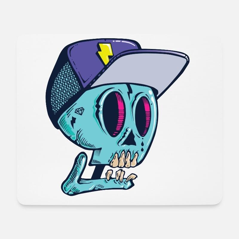 Death Tee Shirts - Mouse Pad (horizontal) - white