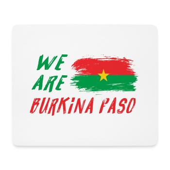 Nous sommes le Burkina Faso - Tapis de souris (format paysage) - blanc - Devant