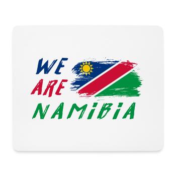 Nous sommes la Namibie - Tapis de souris (format paysage) - blanc - Devant