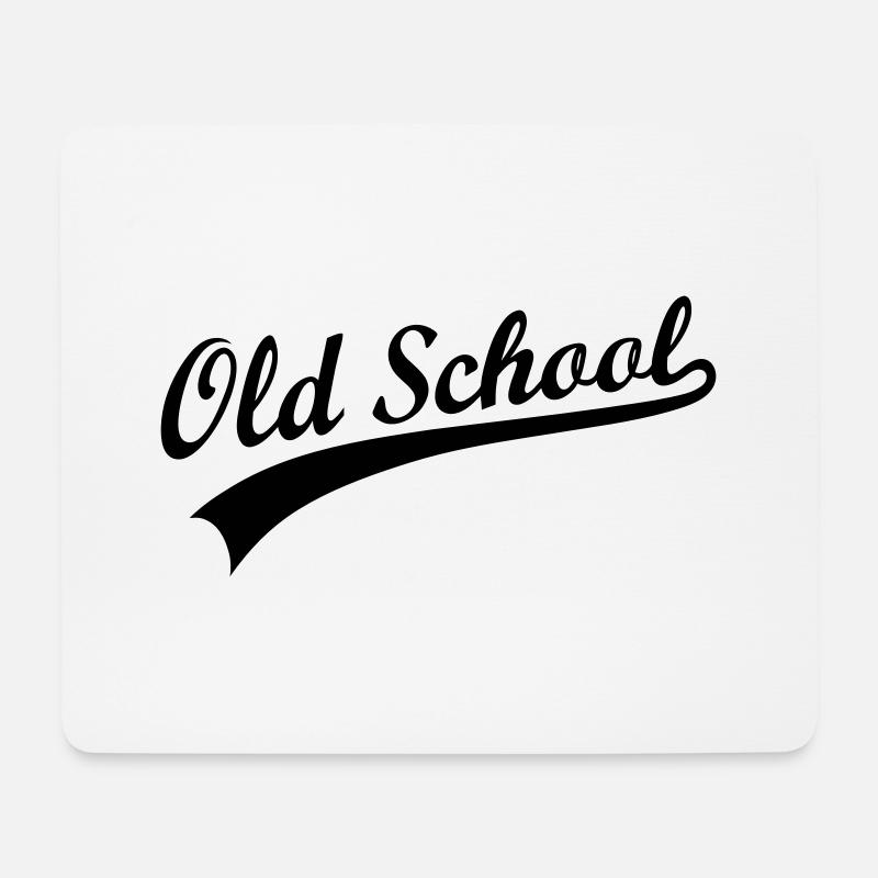 ALTESCHULE OLD SCHOOL SWOOSH - Mousepad (Querformat) - Weiß