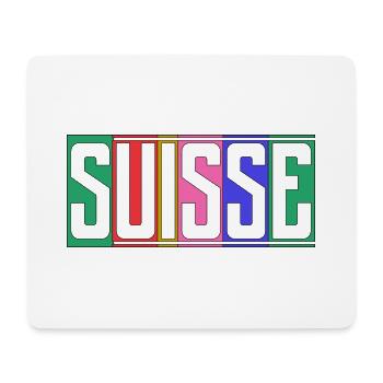 SWITZERLAND. HUMOR. COUNTRY. FLAG. GENEVA. LAUSANNE - Mouse Pad (horizontal) - white - Front