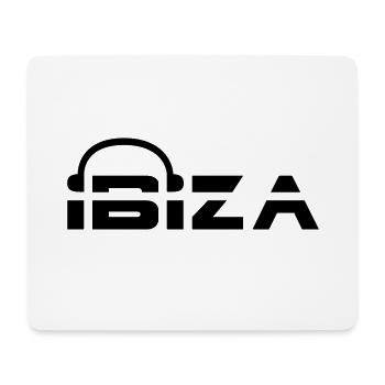 Ibiza - Tapis de souris (format paysage) - blanc - Devant