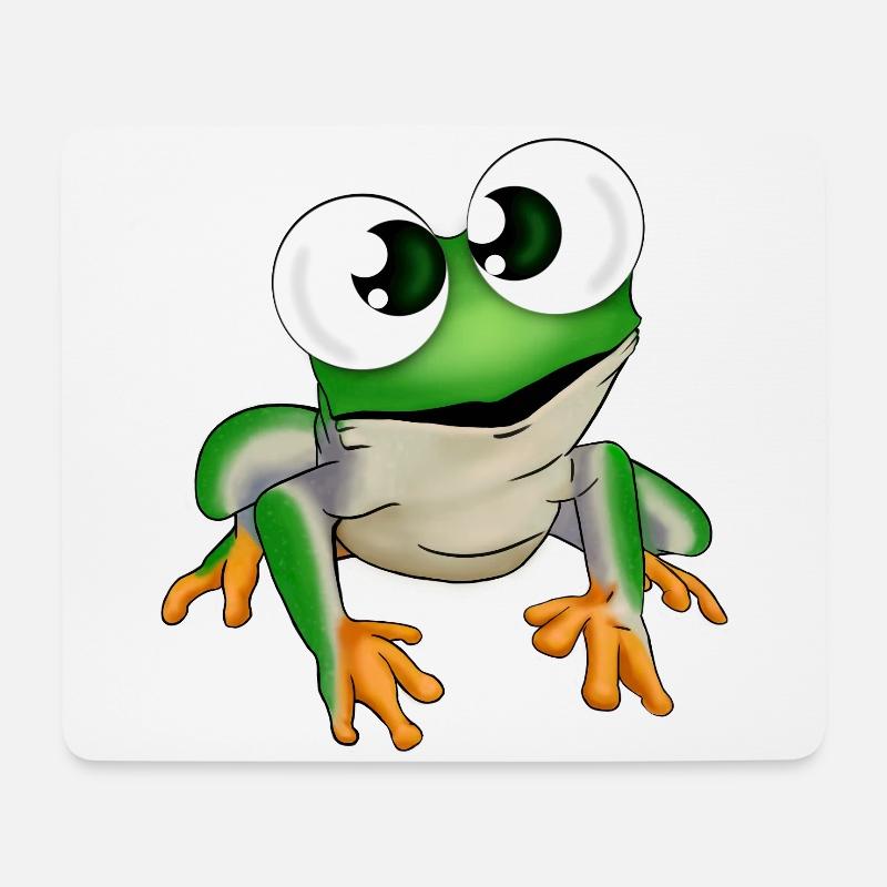 Fimy the frog - Mouse Pad (horizontal) - white