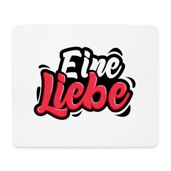 Liebe Love Geschenkidee - Mousepad (Querformat) - Weiß - Vorne