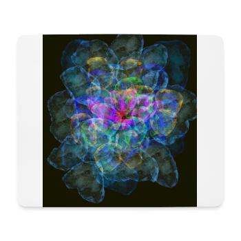 Lotus Blossom Magic in Magically Beautiful Colors - Mouse Pad (horizontal) - white - Front