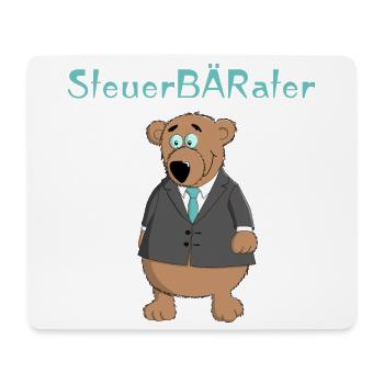 Steuerberater lustig - Mousepad (Querformat) - Weiß - Vorne