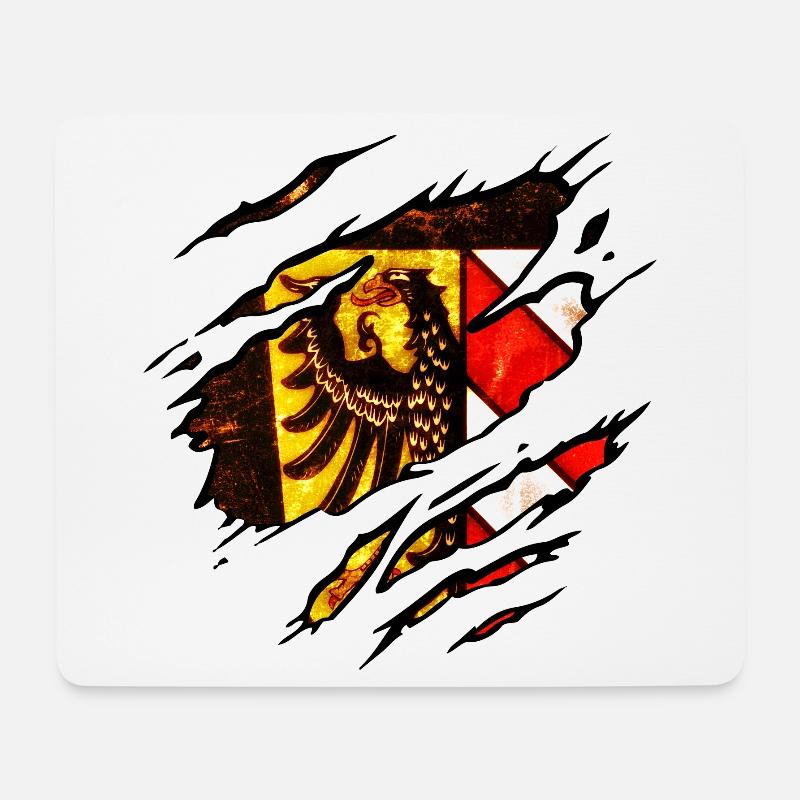 Nürnberg - Mousepad (Querformat) - Weiß