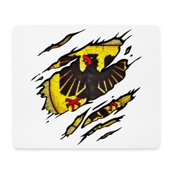 Dortmund - Dortmund Zerrissen - Mousepad (Querformat) - Weiß - Vorne