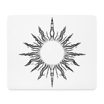 Sonne Mittsommer Sommer - Mousepad (Querformat) - Weiß - Vorne