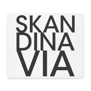 skandinavia Logo font Symbol Norden Team Icon - Mousepad (Querformat) - Weiß - Vorne