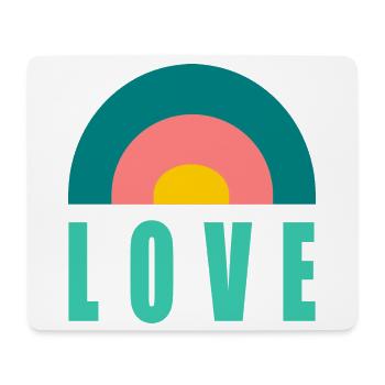 PAAR. ICH HABE GERADE GEHEIRATET. Junggesellinnenabschied. VALENTINSTAG. LIEBE. - Mousepad (Querformat) - Weiß - Vorne