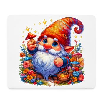 Gnome Goblin Elf - Mouse Pad (horizontal) - white - Front