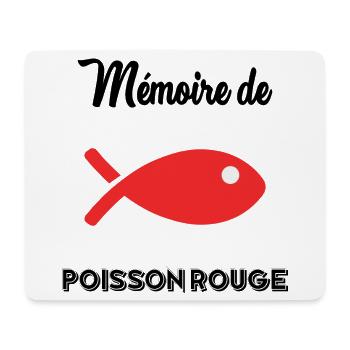 POISSON. POISSON D'AVRIL. HUMOUR. MER. OCÉAN - Tapis de souris (format paysage) - blanc - Devant